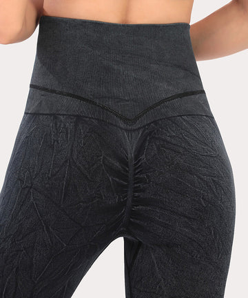 Aura High Waist Acid Wash Jegging Lemifit